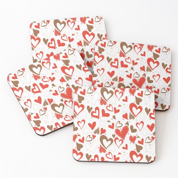 Item preview, Cute Heart Pattern designed and sold by JASN DESIGN.