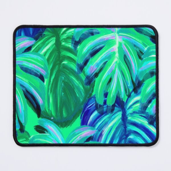 Item preview, Tropical Leaf Pattern Bed Sheet or Frock Design designed and sold by PodiShawna.