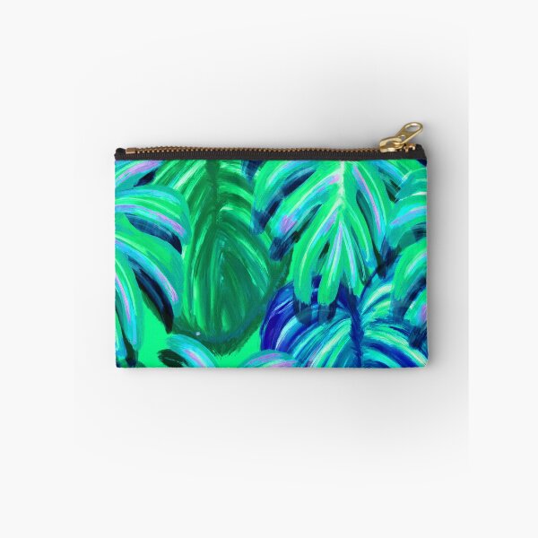 Item preview, Tropical Leaf Pattern Bed Sheet or Frock Design designed and sold by PodiShawna.