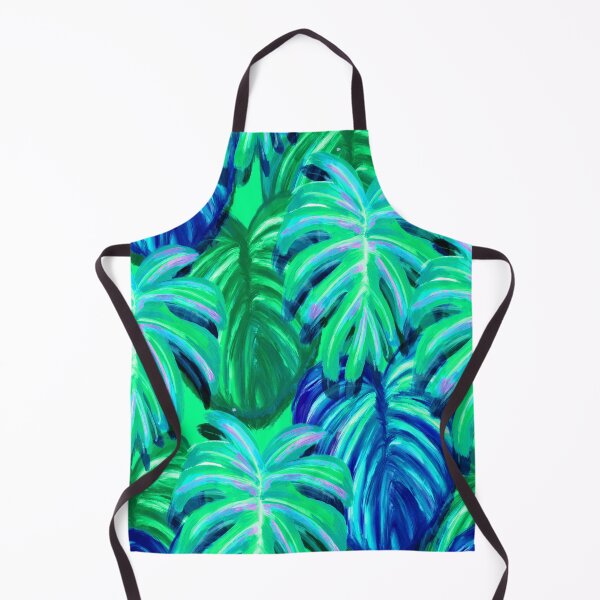 Item preview, Tropical Leaf Pattern Bed Sheet or Frock Design designed and sold by PodiShawna.