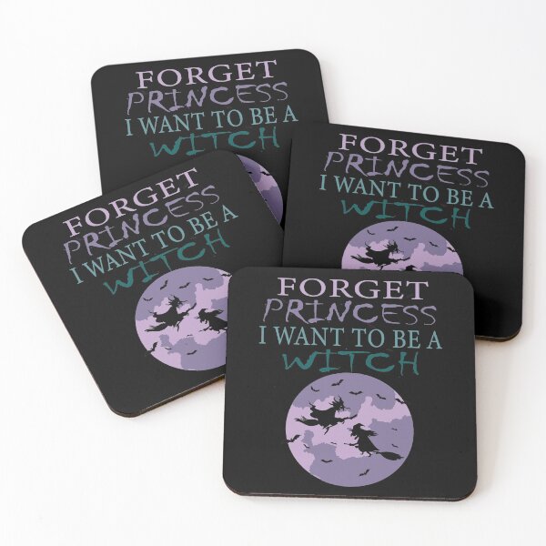 Item preview, Forget Princess I Want To Be A Witch || Funny Growing up Girl Design designed and sold by BlackTulips.
