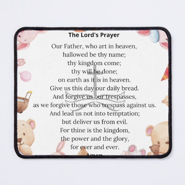 Item preview, The Lord's Prayer designed and sold by For Little Monkeys.