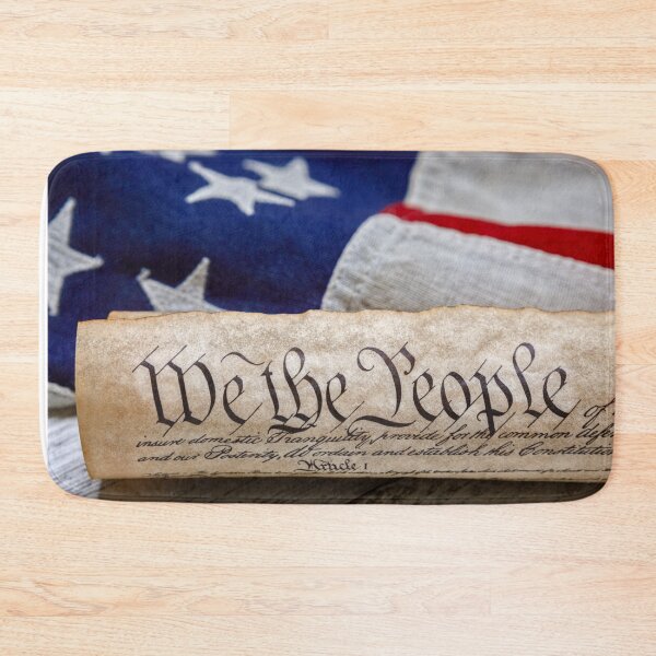 Item preview, We the People, US Constitution and American Flag designed and sold by Leslie Banks.