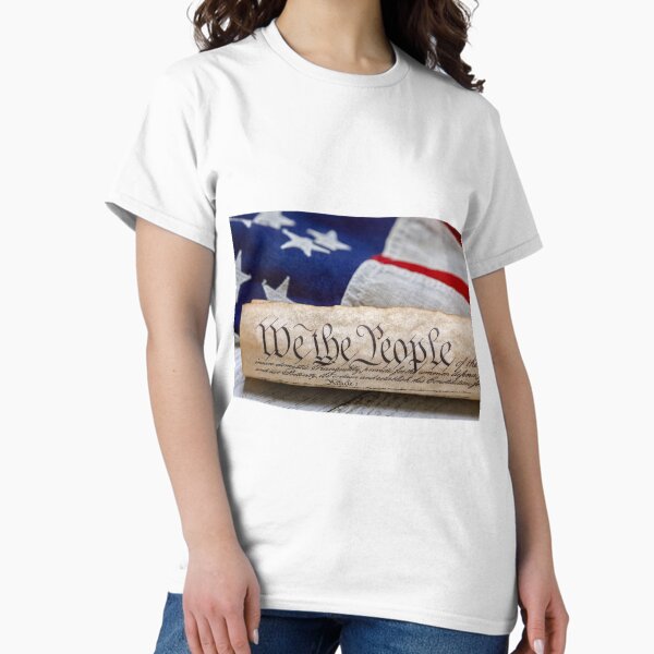 Item preview, We the People, US Constitution and American Flag designed and sold by Leslie Banks.