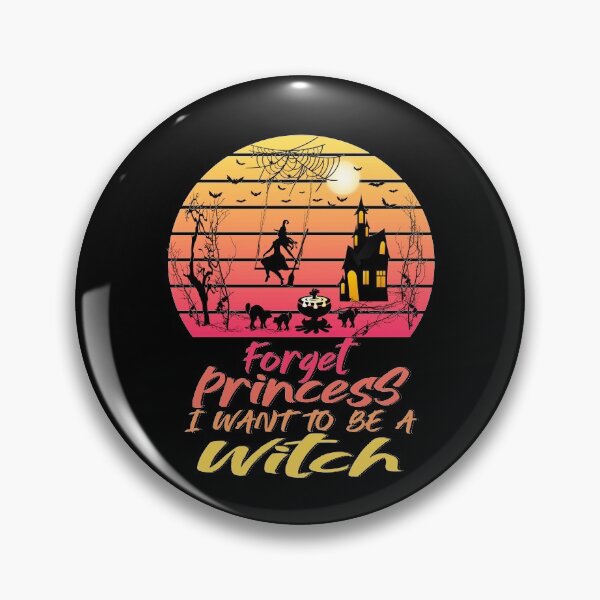 Item preview, Forget Princess I Want To Be A Witch || Funny Growing up Girl Design designed and sold by BlackTulips.