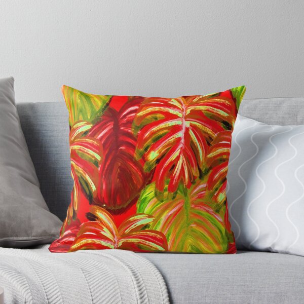 Item preview, Tropical Leaf Pattern Bed Sheet or Frock Design 2 designed and sold by PodiShawna.