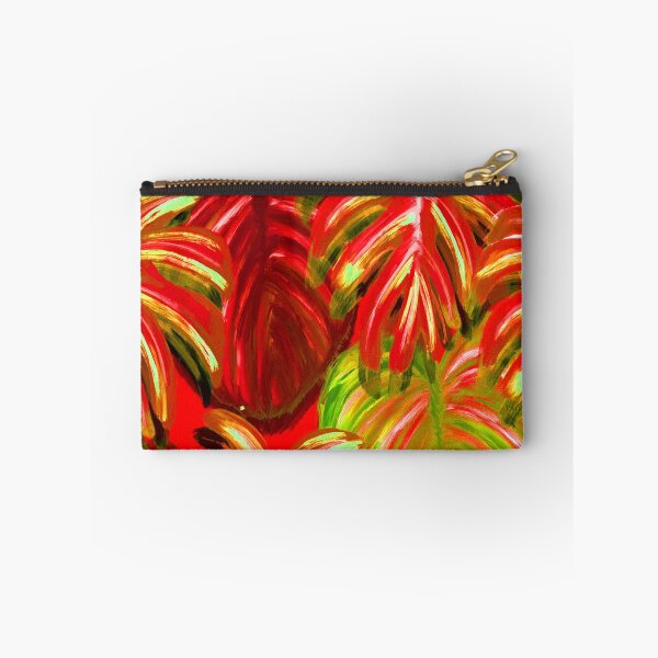 Item preview, Tropical Leaf Pattern Bed Sheet or Frock Design 2 designed and sold by PodiShawna.