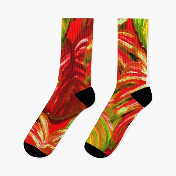 Item preview, Tropical Leaf Pattern Bed Sheet or Frock Design 2 designed and sold by PodiShawna.