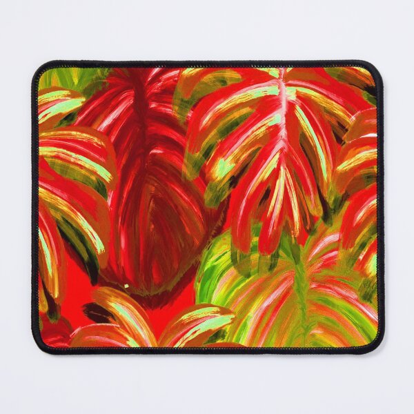 Item preview, Tropical Leaf Pattern Bed Sheet or Frock Design 2 designed and sold by PodiShawna.