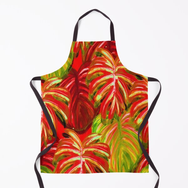 Item preview, Tropical Leaf Pattern Bed Sheet or Frock Design 2 designed and sold by PodiShawna.