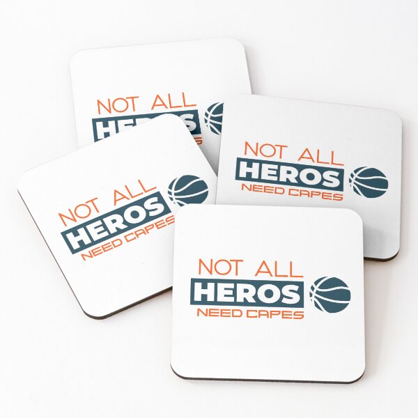 Item preview, Not All Heros Need Capes - Basketball 3 designed and sold by GlitterState.