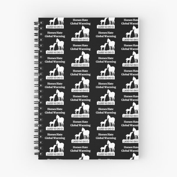 Item preview, Horses Hate Global Warming (And So Do I) designed and sold by reallyrealnow.