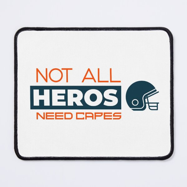 Item preview, Not All Heros Need Capes - Football designed and sold by GlitterState.
