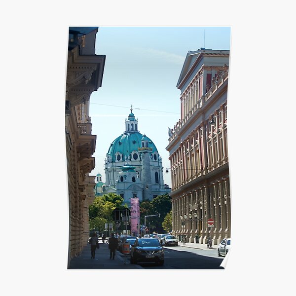 City street, Vienna Poster