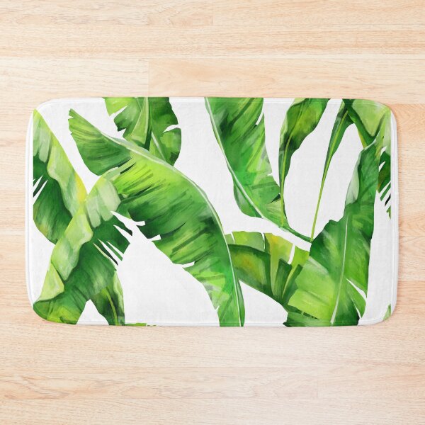Item preview, Tropical Leaf Pattern Bed Sheet or Frock Design 3 designed and sold by PodiShawna.