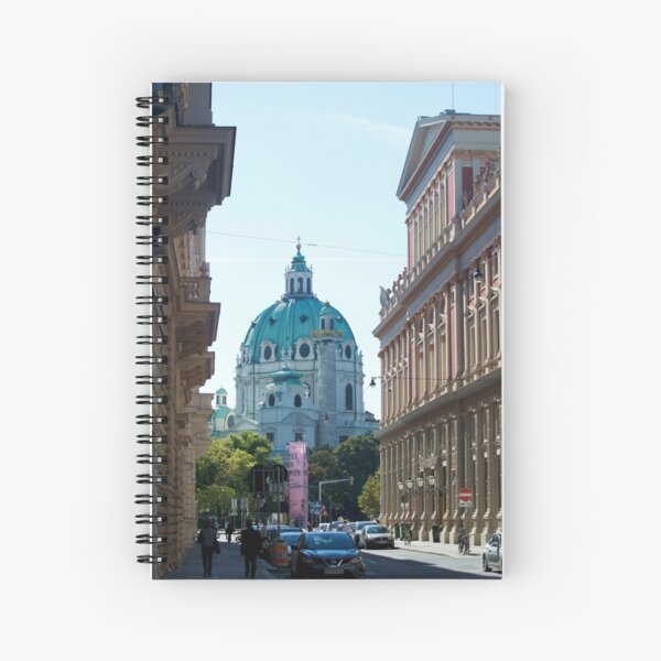 City street, Vienna Spiral Notebook