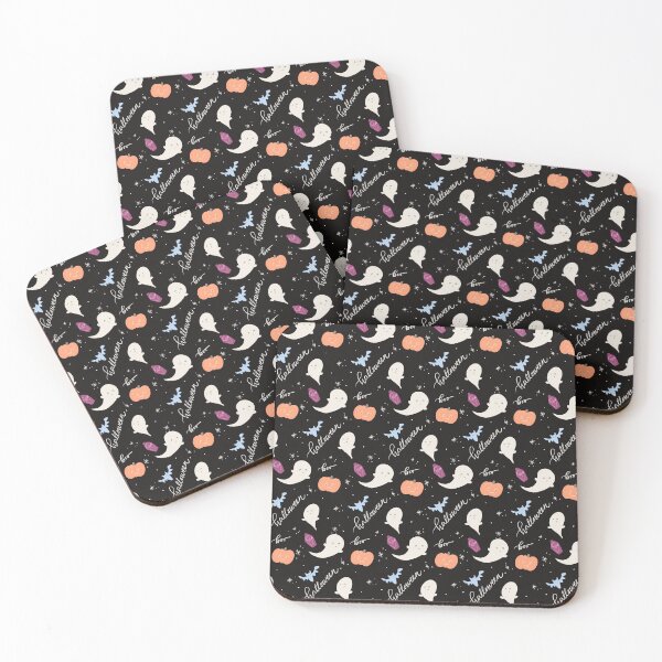 Item preview, Adorable ghosts and pumpkins designed and sold by Ilze Lucero.