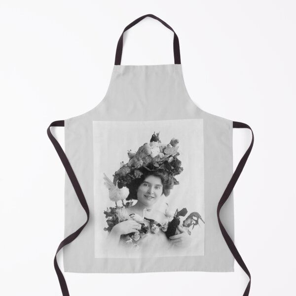 Item preview, A Woman Wears a Hat Designed to Show the Birds Killed For Fashion designed and sold by TheCurators.