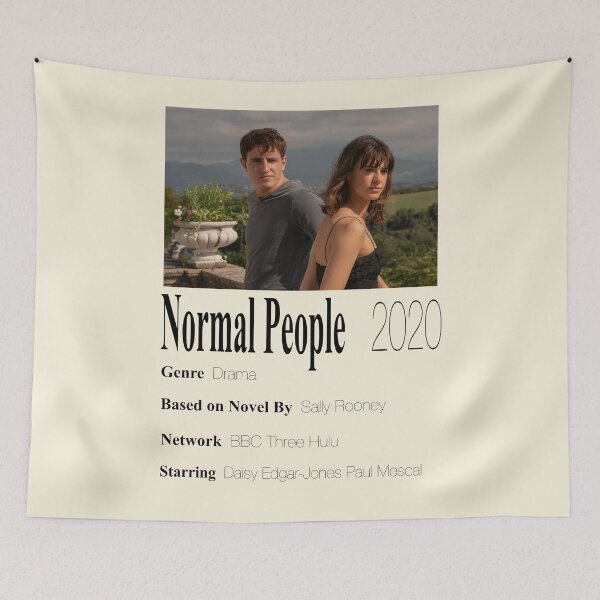 Item preview, Normal People Poster designed and sold by tlee322.