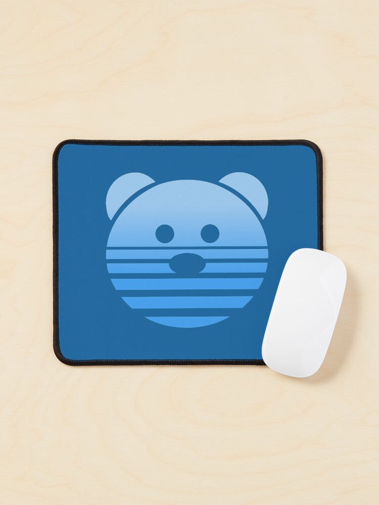 m20 Bear Logo Blue Vapor Fade Mouse Pad for Sale by Ted Balmer