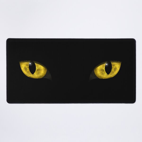 Item preview, Glowing Cat Eyes Yellow designed and sold by Pear Tree Studio.