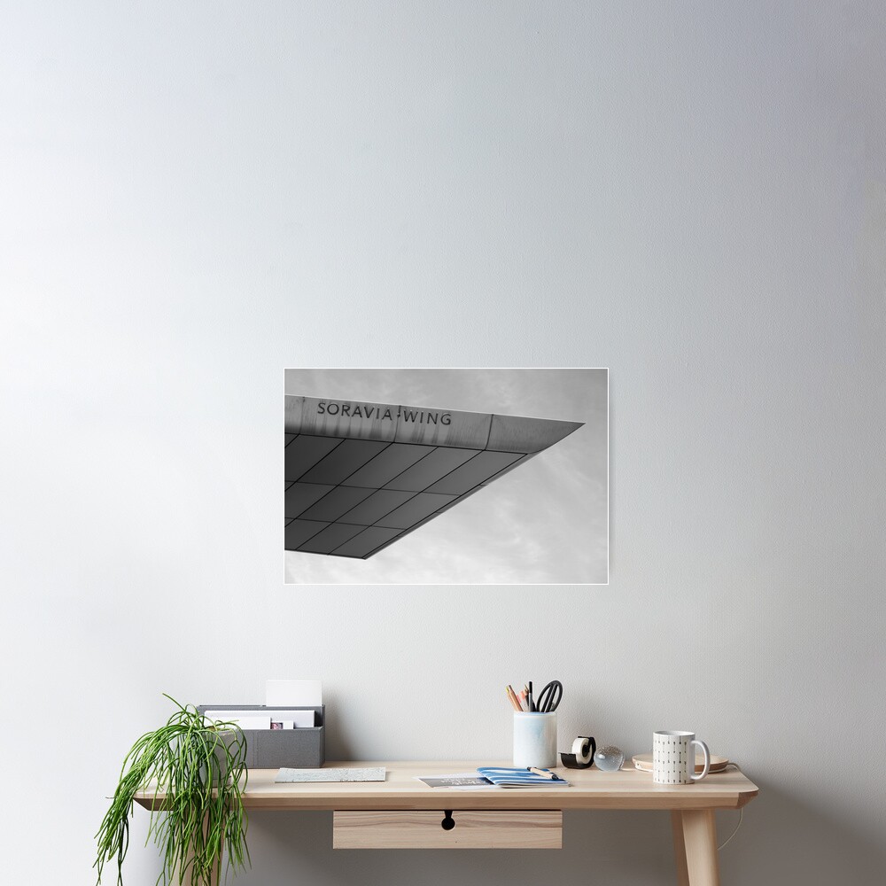 Soravia Wing architecture, Vienna Poster