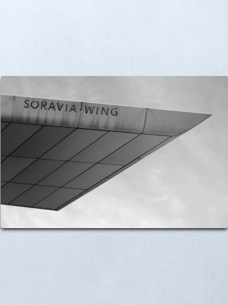 Alternate view of Soravia Wing architecture, Vienna Metal Print