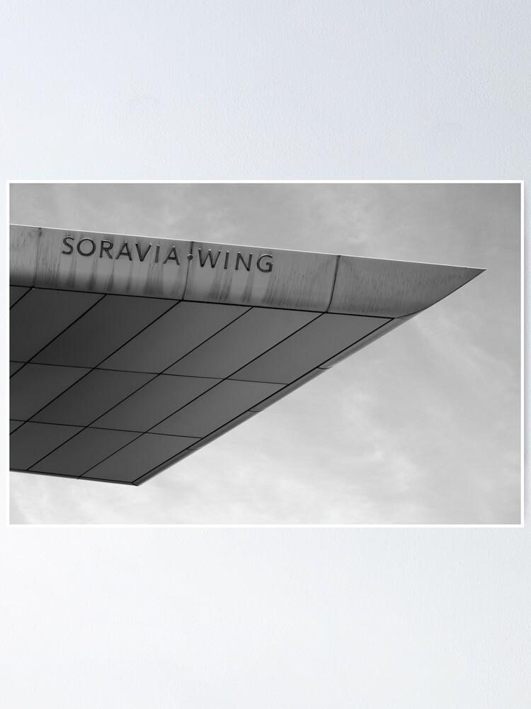 Alternate view of Soravia Wing architecture, Vienna Poster