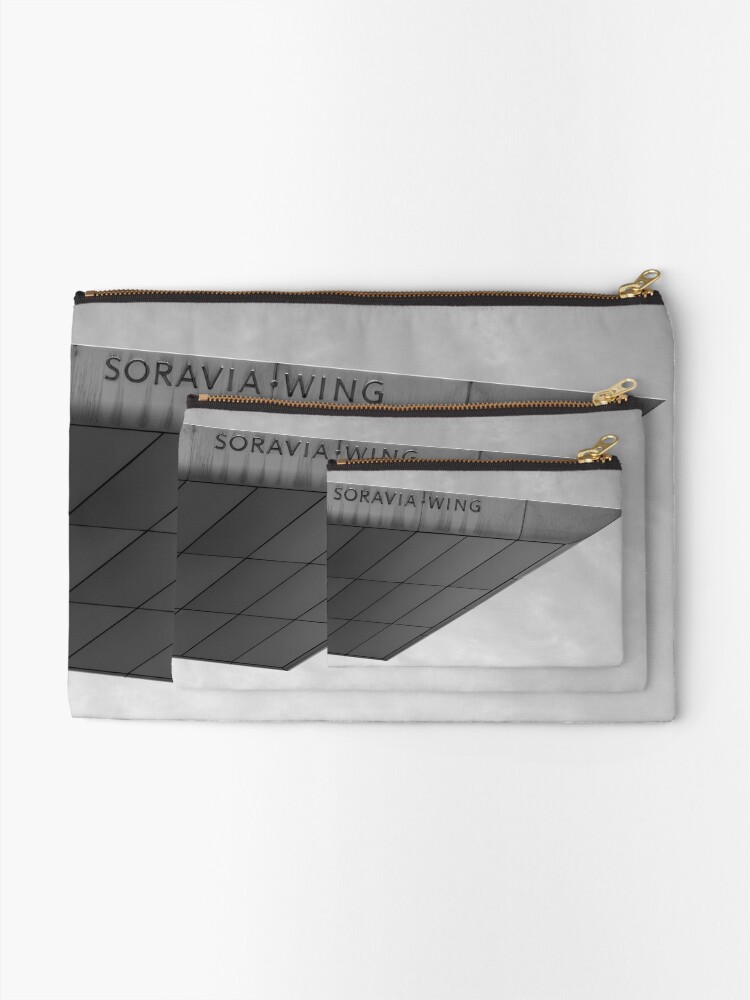 Alternate view of Soravia Wing architecture, Vienna Zipper Pouch