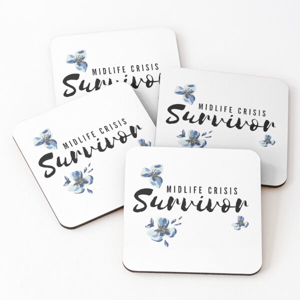 Item preview, Mid-Life Crisis Survivor designed and sold by SweetLouiseTees.