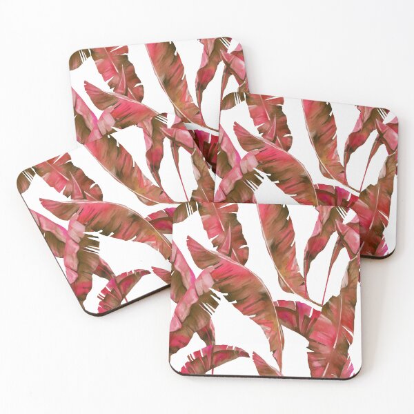 Item preview, Tropical Leaf Pattern Bed Sheet or Frock Design 4 designed and sold by PodiShawna.
