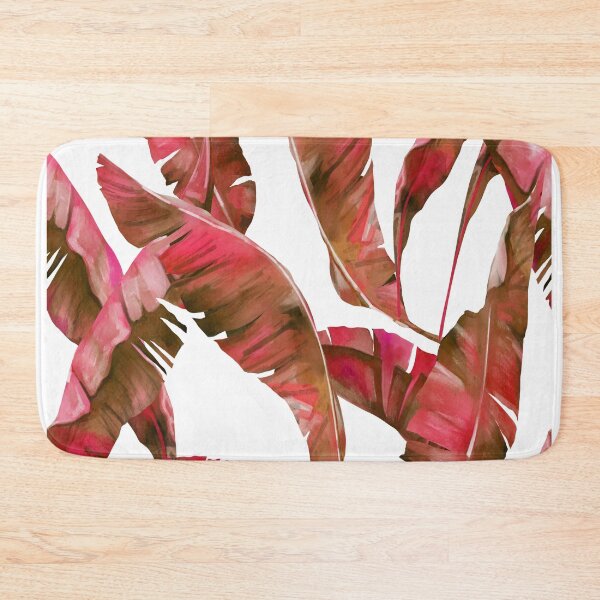 Item preview, Tropical Leaf Pattern Bed Sheet or Frock Design 4 designed and sold by PodiShawna.