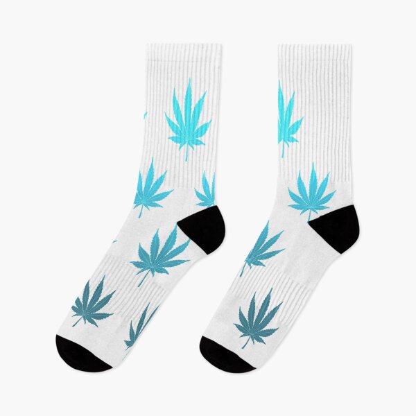 Item preview, Blue Ombré Pot Leaf Pattern designed and sold by H-H-M.