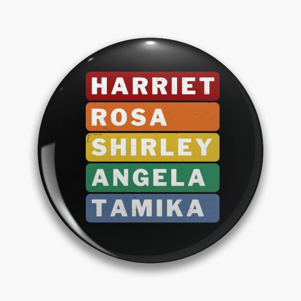 Item preview, Harriet Rosa Shirley Angela Tamika African American History designed and sold by appareltolove.