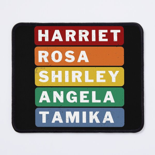 Item preview, Harriet Rosa Shirley Angela Tamika African American History designed and sold by appareltolove.