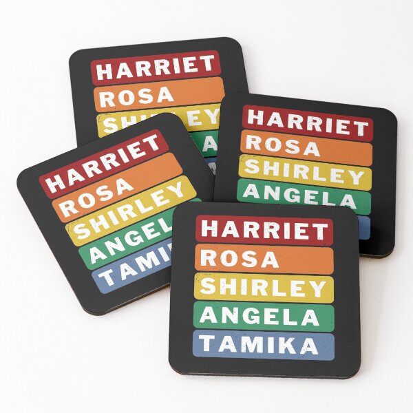 Item preview, Harriet Rosa Shirley Angela Tamika African American History designed and sold by appareltolove.