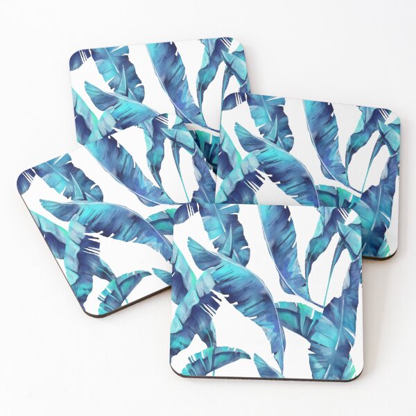 Item preview, Tropical Leaf Pattern Bed Sheet or Frock Design 5 designed and sold by PodiShawna.
