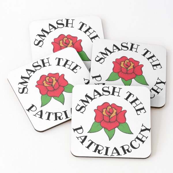 Item preview, Smash the Patriarchy Feminist Flower designed and sold by ComfyAndBlunt.