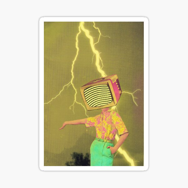 Electrical Storm (1/2) Sticker