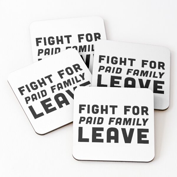 Item preview, Fight For Paid Family Leave Defend Your Rights - Black Text designed and sold by Voyshop.