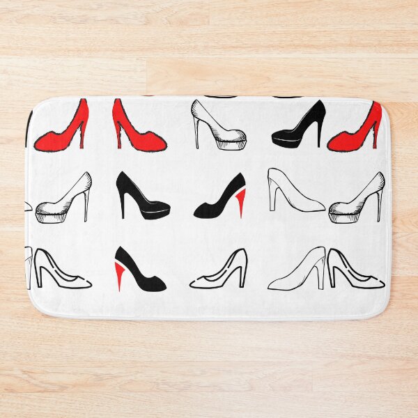 Item preview, Red White and Black Rainbow Heels Sticker Pack Design designed and sold by Rainbows Rock.