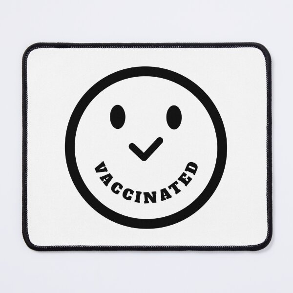 Item preview, Vaccinated Check Smiley Face designed and sold by molamode.