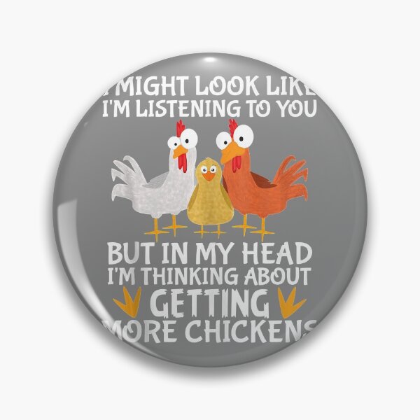 Item preview, Farmer Farming I Am Thinking About Getting More Chickens designed and sold by DyanStoy.