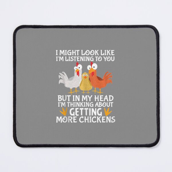Item preview, Farmer Farming I Am Thinking About Getting More Chickens designed and sold by DyanStoy.