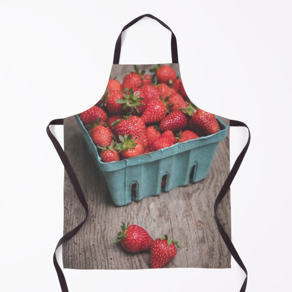 Item preview, Quart of Strawberries on Vintage Wood designed and sold by Leslie Banks.