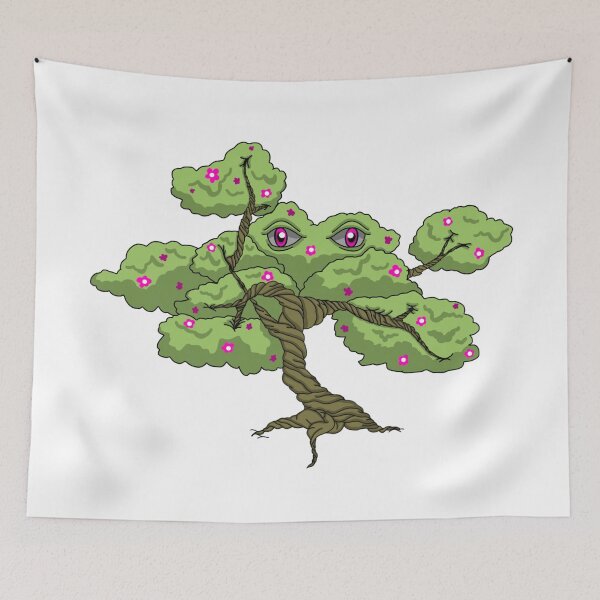 Item preview, Benny the Bonsai trippy bonsai tree no background designed and sold by VantaTheArtist.