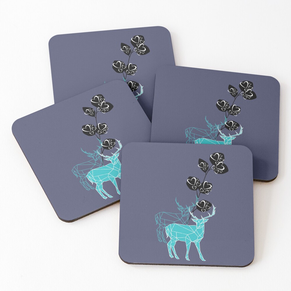 Item preview, Coasters (Set of 4) designed and sold by SooDesignStudio.