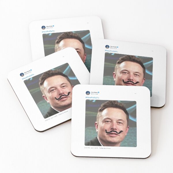 Item preview, Elon Musk - Twitter tweet - #NewProfilePic designed and sold by globalquotes.