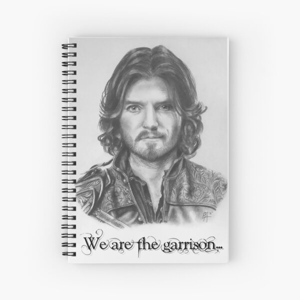 Athos nous sommes la garnison Cahier à spirale
