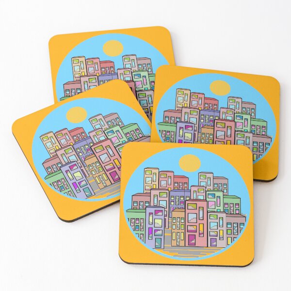 Item preview,  Patchwork city designed and sold by EC-CM.